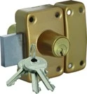 VERROU Monopoint à 2 ENTRÉES  CITY26 - 30 à 50 MM / ISEO