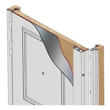 SUPER BLINDAGE PARISIEN ERMETIS ◊ Avec Cornière anti-pinces (Pour Serrure PICARD)  / UNIMETAL France