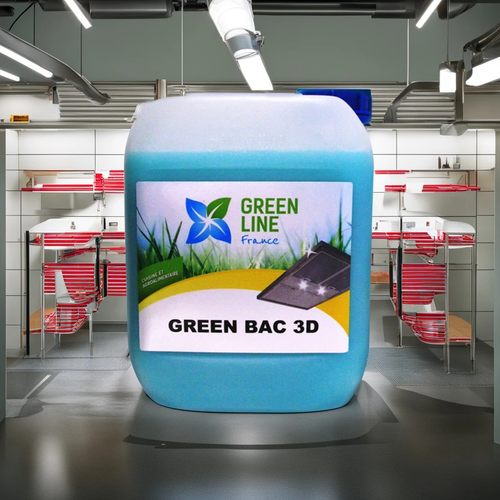GREEN BAC 3D 5L - TRAITEMENT ENZYMATIQUE DES BACS A GRAISSE