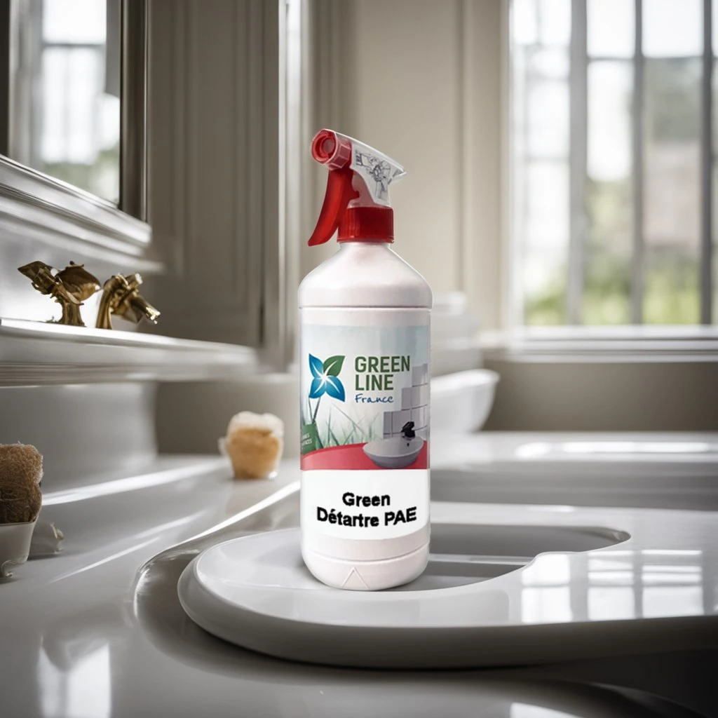 GREEN DETARTRE PAE 1L - DÉTARTRANT PARFUMÉ SANS ACIDE ORGANIQUEOU MINERAL