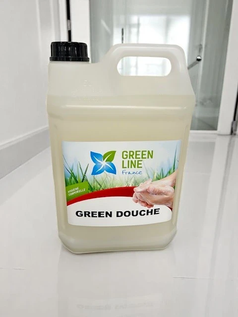 GREEN DOUCHE 5L - GEL DOUCHE POUR CORPS ET CHEVEUX SÉCURITAIRE ET ECORESPONSABLE