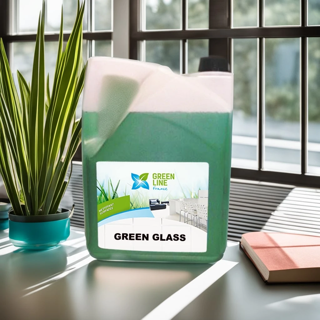 GREEN GLASS 5L - NETTOYANT VITRES ET SURFACES ANTI-STATIQUE