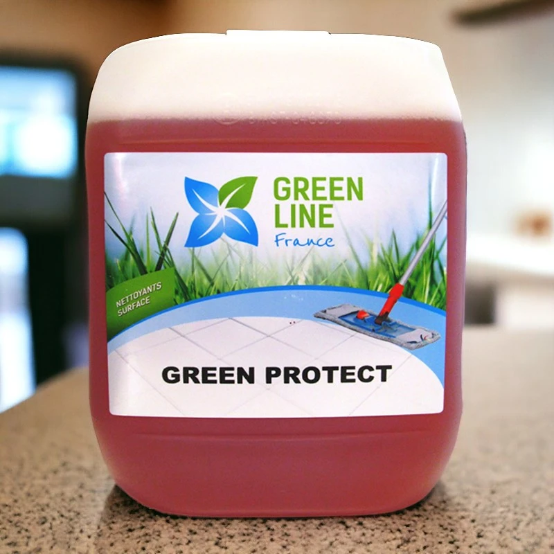 GREEN PROTECT 5L - NETTOYANT, DESINFECTANT, DESODORISANT MULTI-USAGE, 100% BIODEGRADABLE