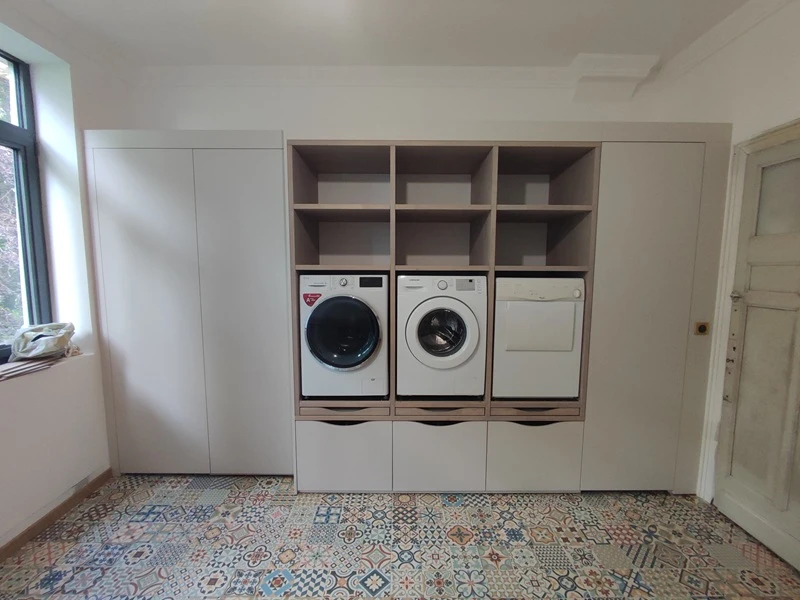 Buanderie sur mesure à Air sur la Lys