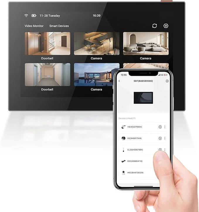 Écran de gestion tactile connecté SD7 – EZVIZ Image