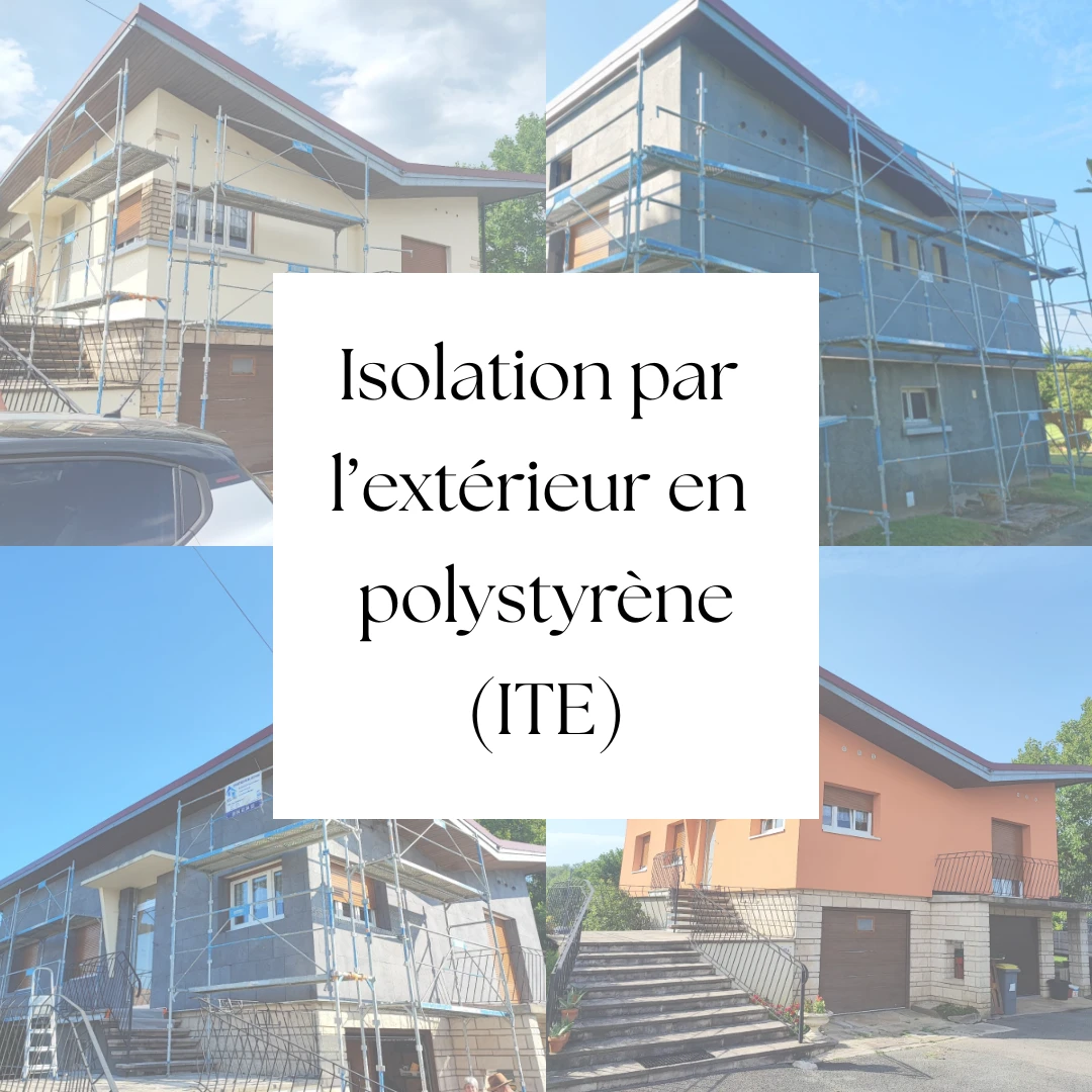 Isolation thermique par l'extérieur en polystyrène