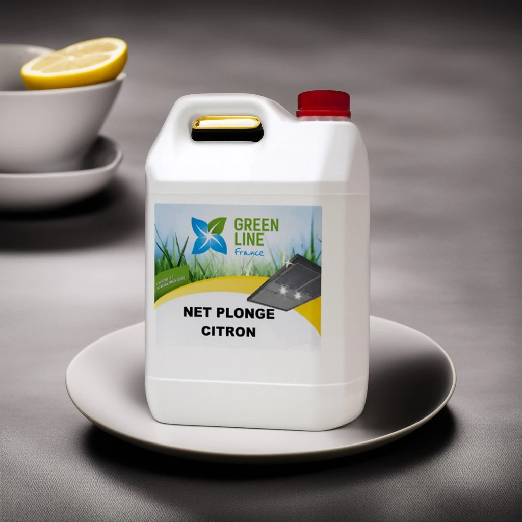 NET PLONGE CITRON 5L - PRODUIT VAISSELLE PROFESSIONNEL