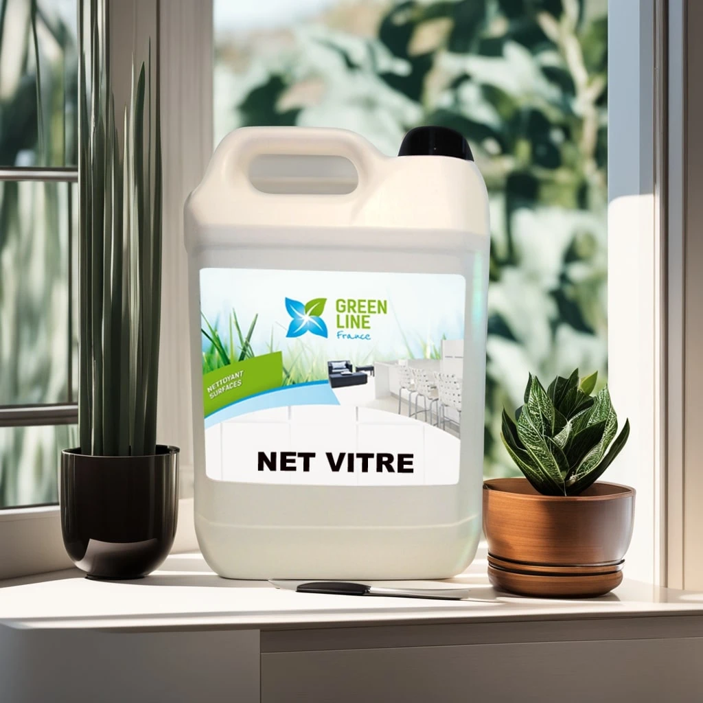 NET VITRES 5L - NETTOYANT VITRES et SUPPORTS MODERNES «Prêt à l’emploi»