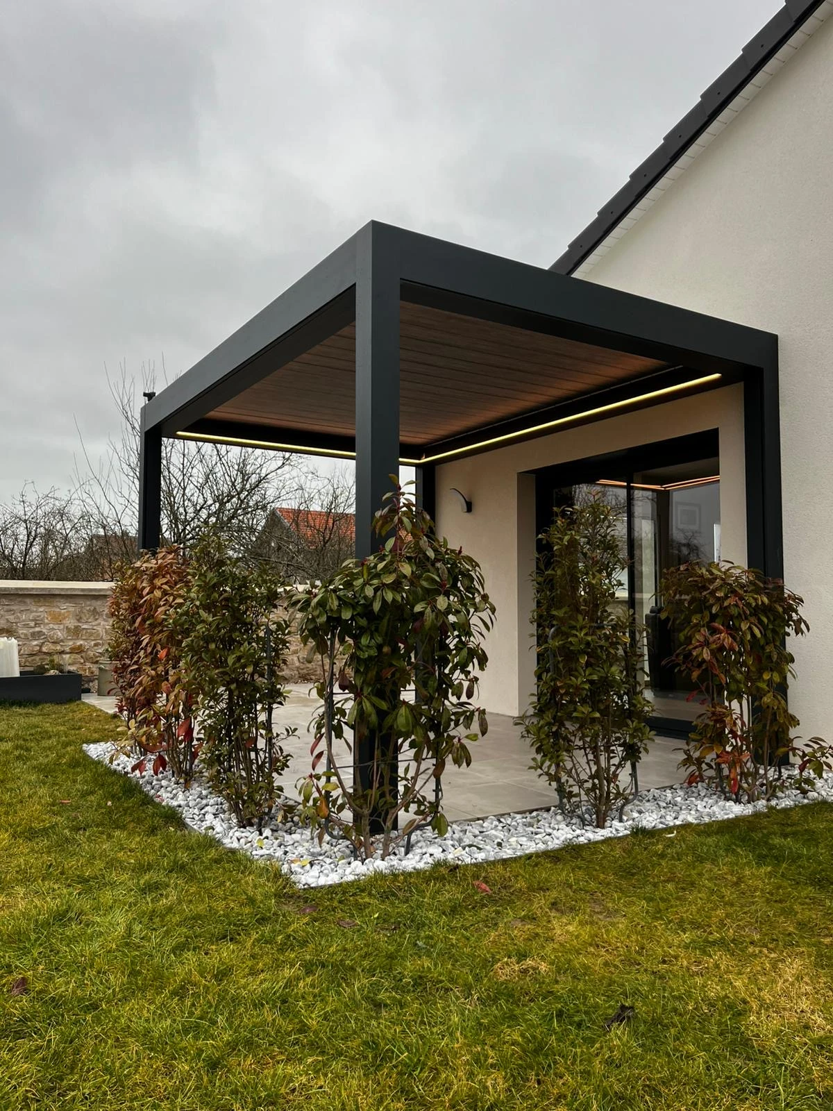 Pergola bioclimatique