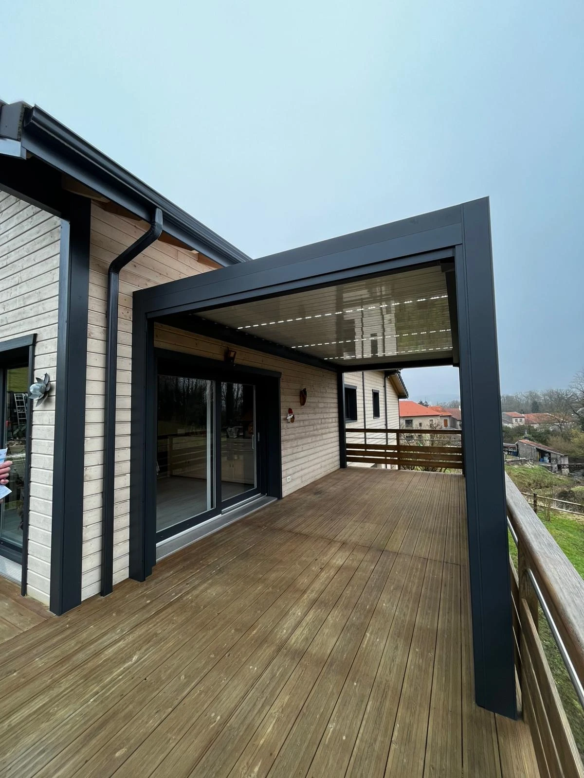 Pergola bioclimatique