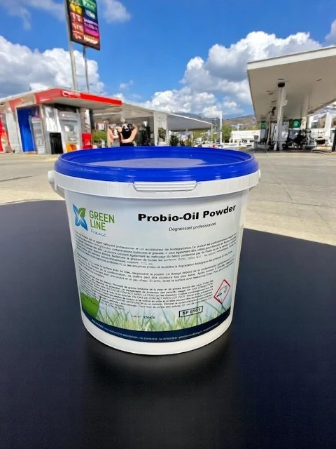 PROBIO OIL POUDRE 5KG - DEGRAISSANT PROFESSIONNEL POUR L'HUILE ET LE GASOIL