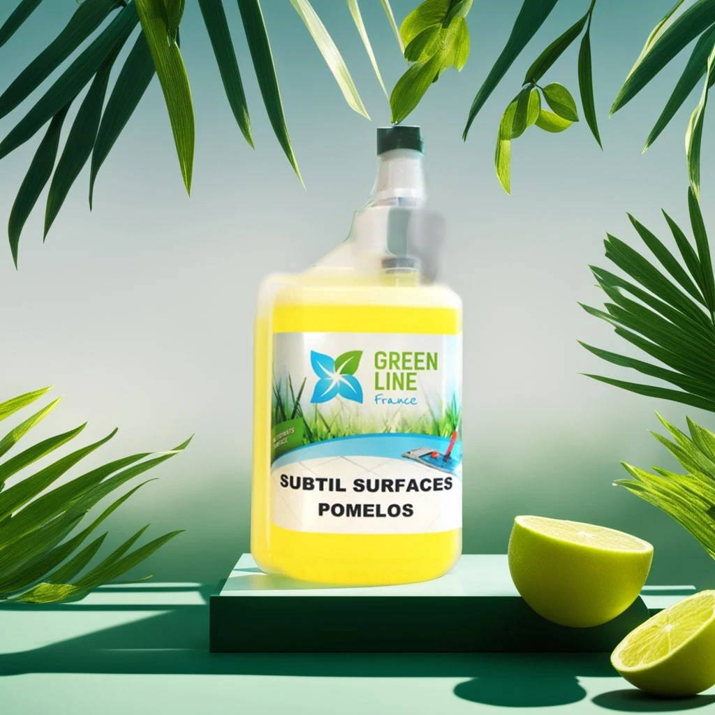 SUBTIL SURFACES POMELOS DOSEUR 1L - NETTOYANT 3D (DÉTERGENT, DÉSINFECTANT, DÉSODORISANT) SOLS ET SURFACES