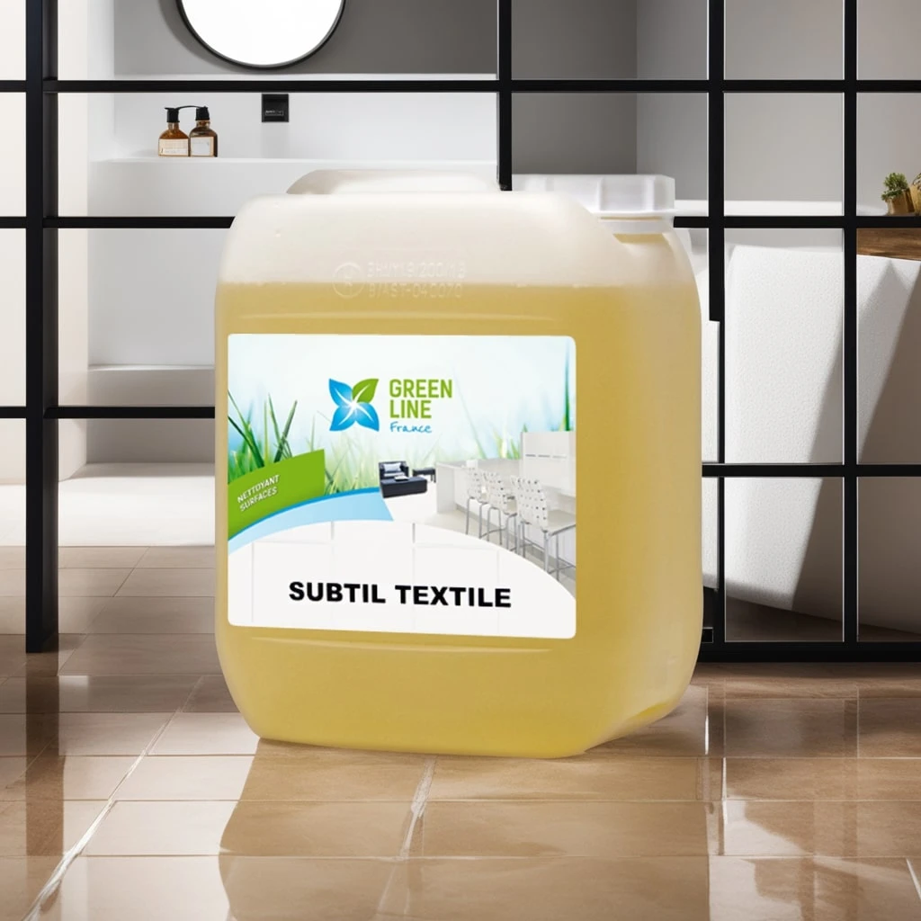 SUBTIL TEXTILE 5L - SHAMPOOING TEXTILE, MOQUETTES, TAPIS
