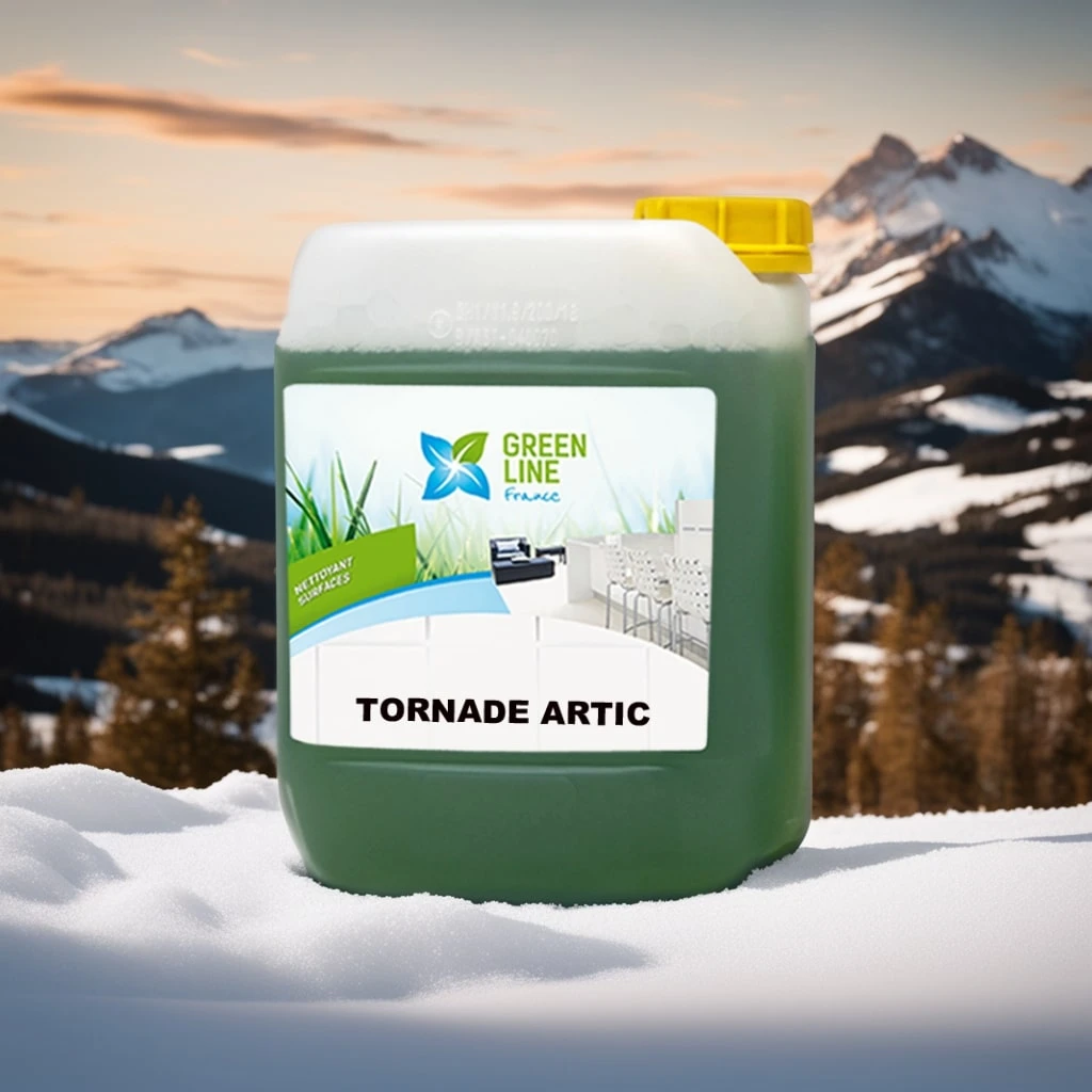 TORNADE ARTIC 5L - DÉGRAISSANT, NETTOYANT, BACTÉRICIDE, FONGICIDE, VIRUCIDE,SPORICIDE, AGRÉÉ CONTACT ALIMENTAIRE