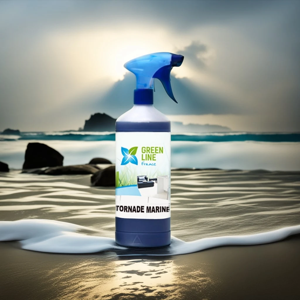TORNADE MARINE PULVERISATEUR 1L - DÉGRAISSANT, NETTOYANT, BACTÉRICIDE, FONGICIDE, VIRUCIDE,SPORICIDE, AGRÉÉ CONTACT ALIMENTAIRE