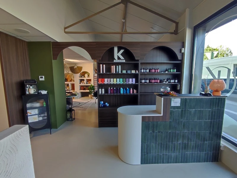 aménagement salon de coiffure