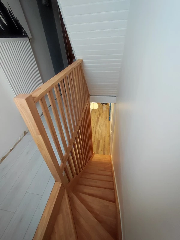 escalier sur mesure avec claustra