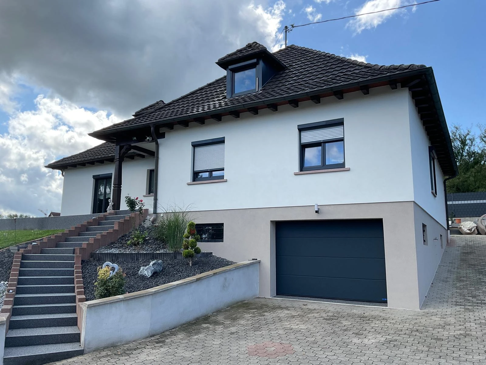 CHANTIER RAVALEMENT DE FACADE EBERBACH - SELTZ, WINTZENBACH, MOTHERN
