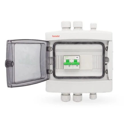 Kit couplage AC triphasé  8 kw DEYE hybride  + batterie 15 KWH