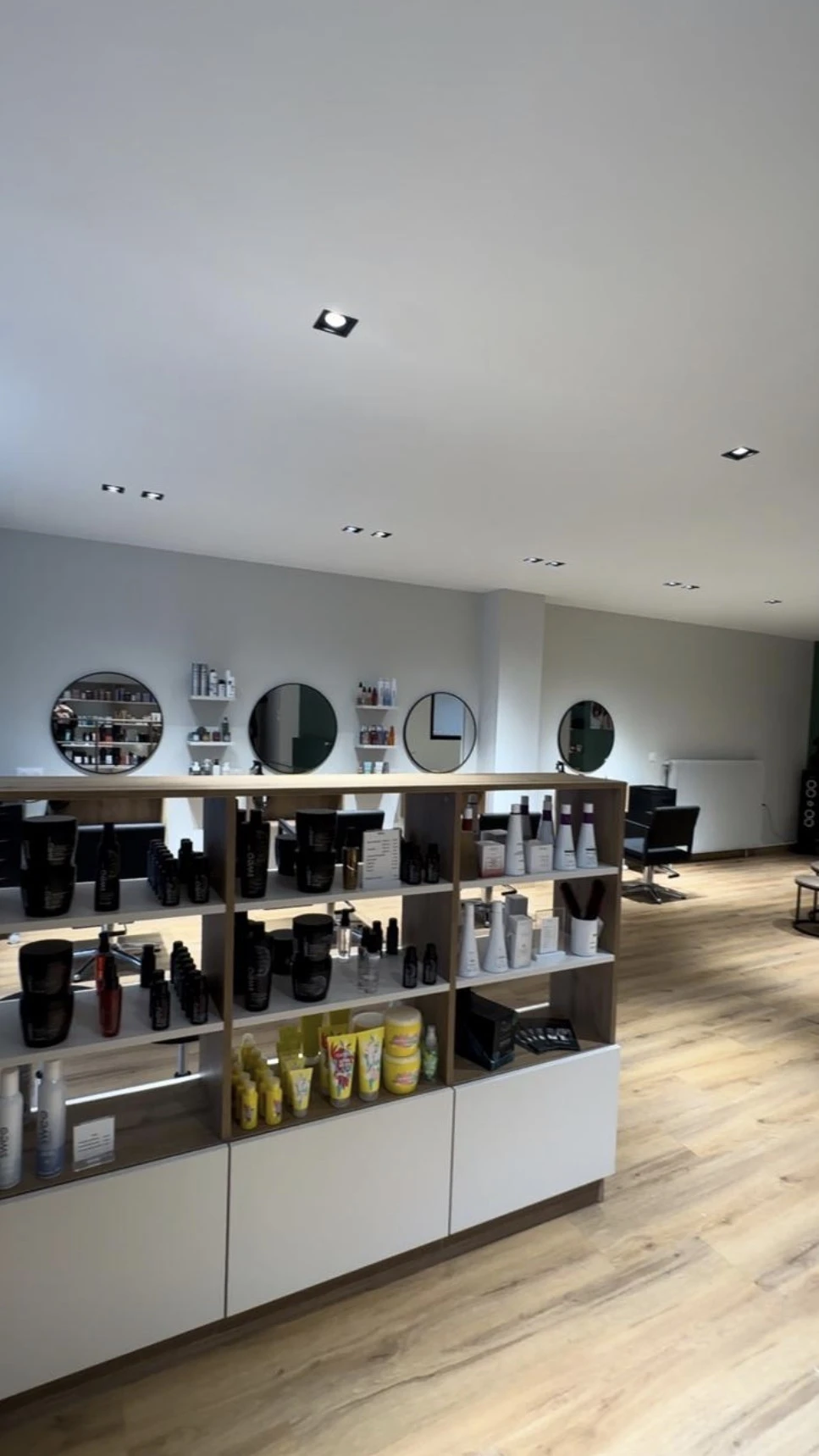 Rénovation complète d’un salon de coiffure