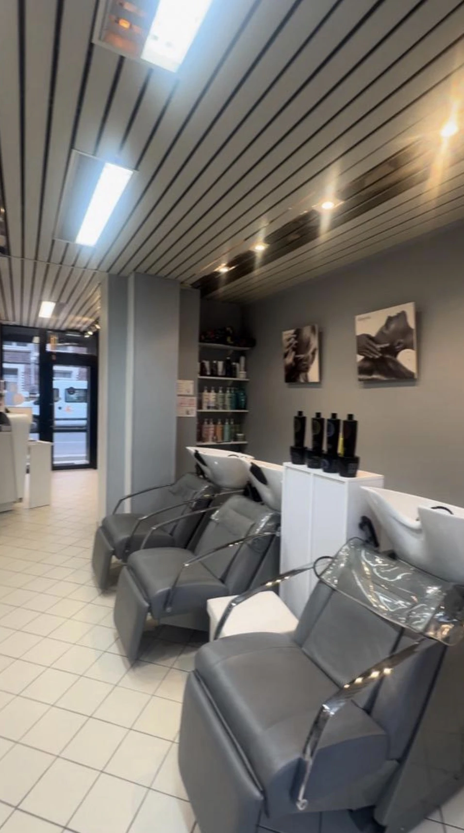 Rénovation complète d’un salon de coiffure