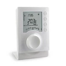 Thermostat d'ambiance Tybox 1137 programmable radio.