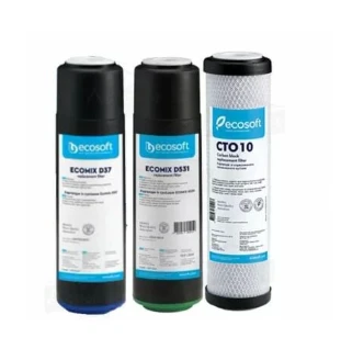 pack 3 filtres remplacement osmoseur Ecosoft bwt