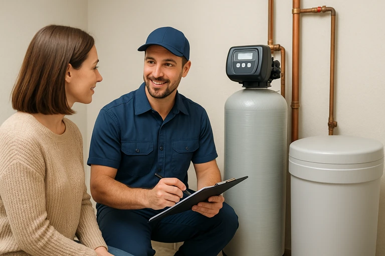 contrat d'entretien annuel pour adoucisseur d'eau