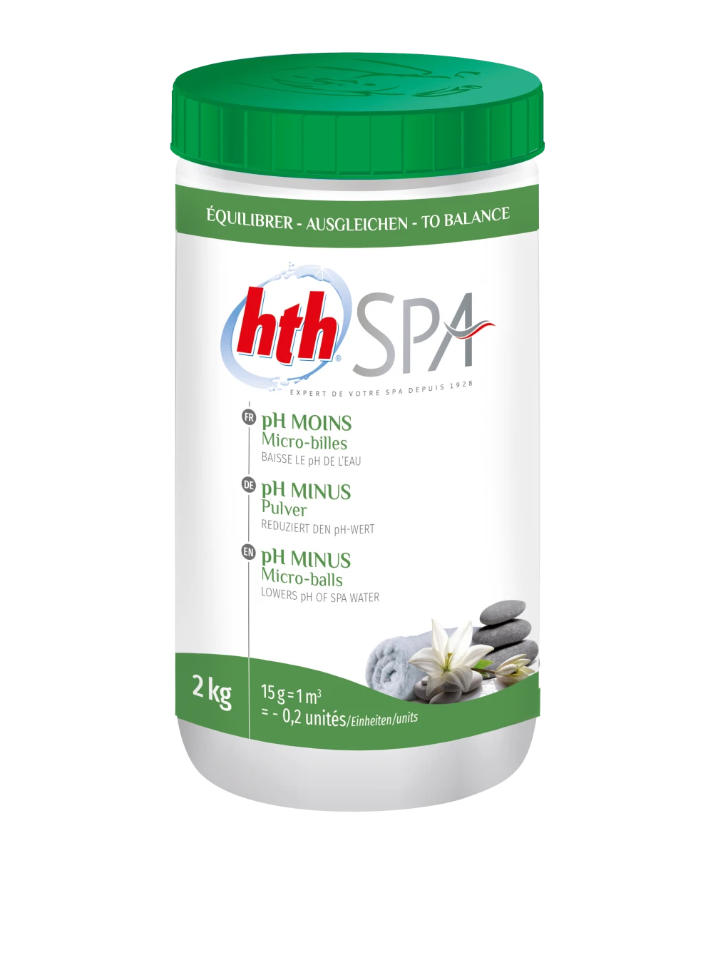 pH- 2Kg SPA HTH