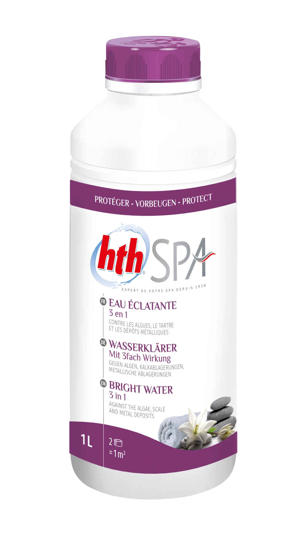 EAU ECLATANTE 1L 3 en 1 SPA HTH