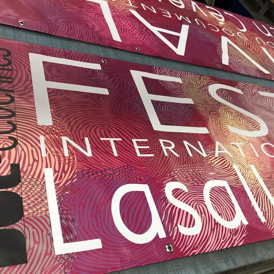 Bâche PVC 80x200 cm – Format vertical, idéale vitrines & événements