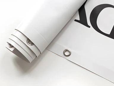 Bâche PVC 80x300 cm – Grande visibilité, idéale façades & routes