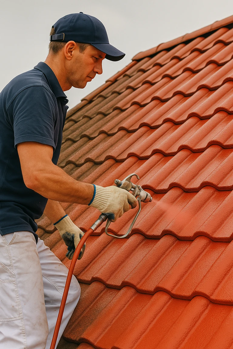 peinture étanchéité  pour toiture  a partir de 39 euros /m2