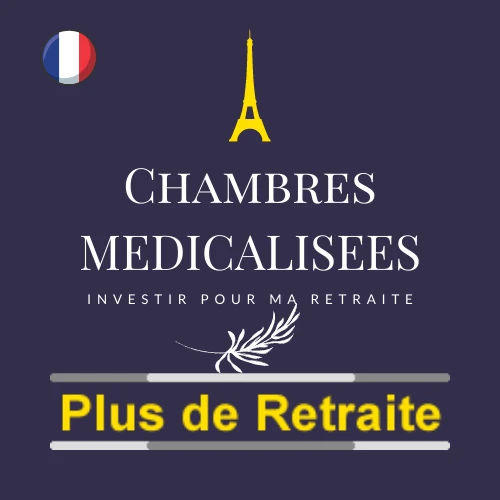 Investissement en chambre médicalisée en EHPAD au loyer de 512 € garanti net d'impôt pour la retraite complémentaire.
