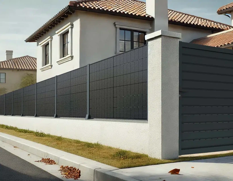 installation de Cloture Solaire Mitjavila