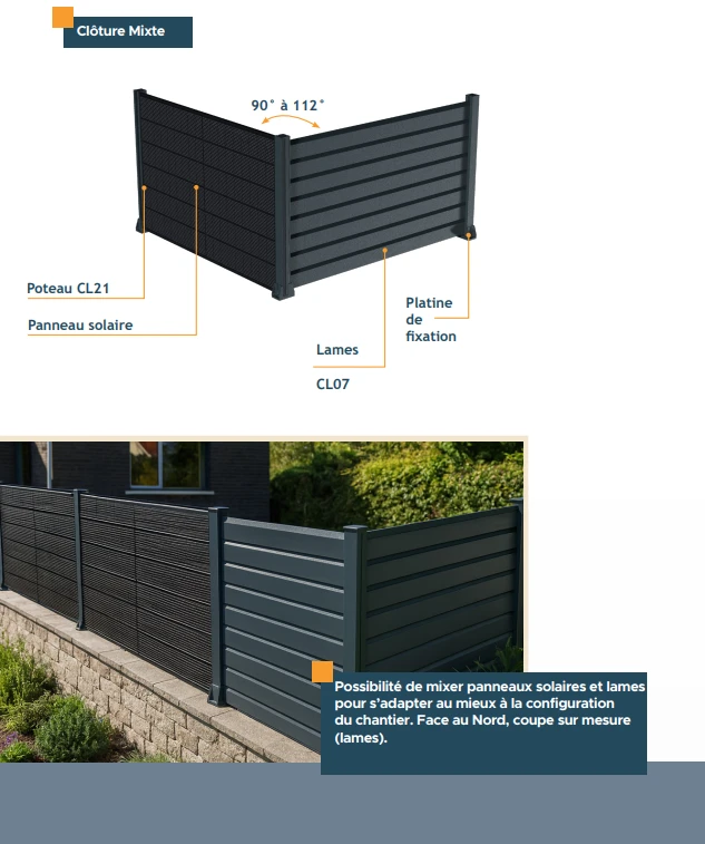 installation de Cloture Solaire Mitjavila