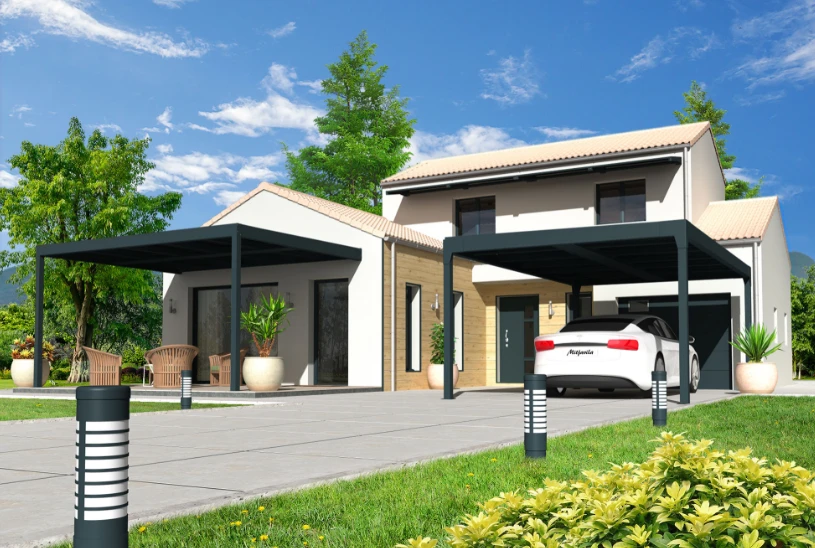 installation de pergola solaire Mitjavila