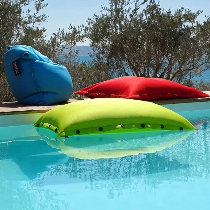 POUF MESH UNI BLEU CLAIR 125 X 175 cm