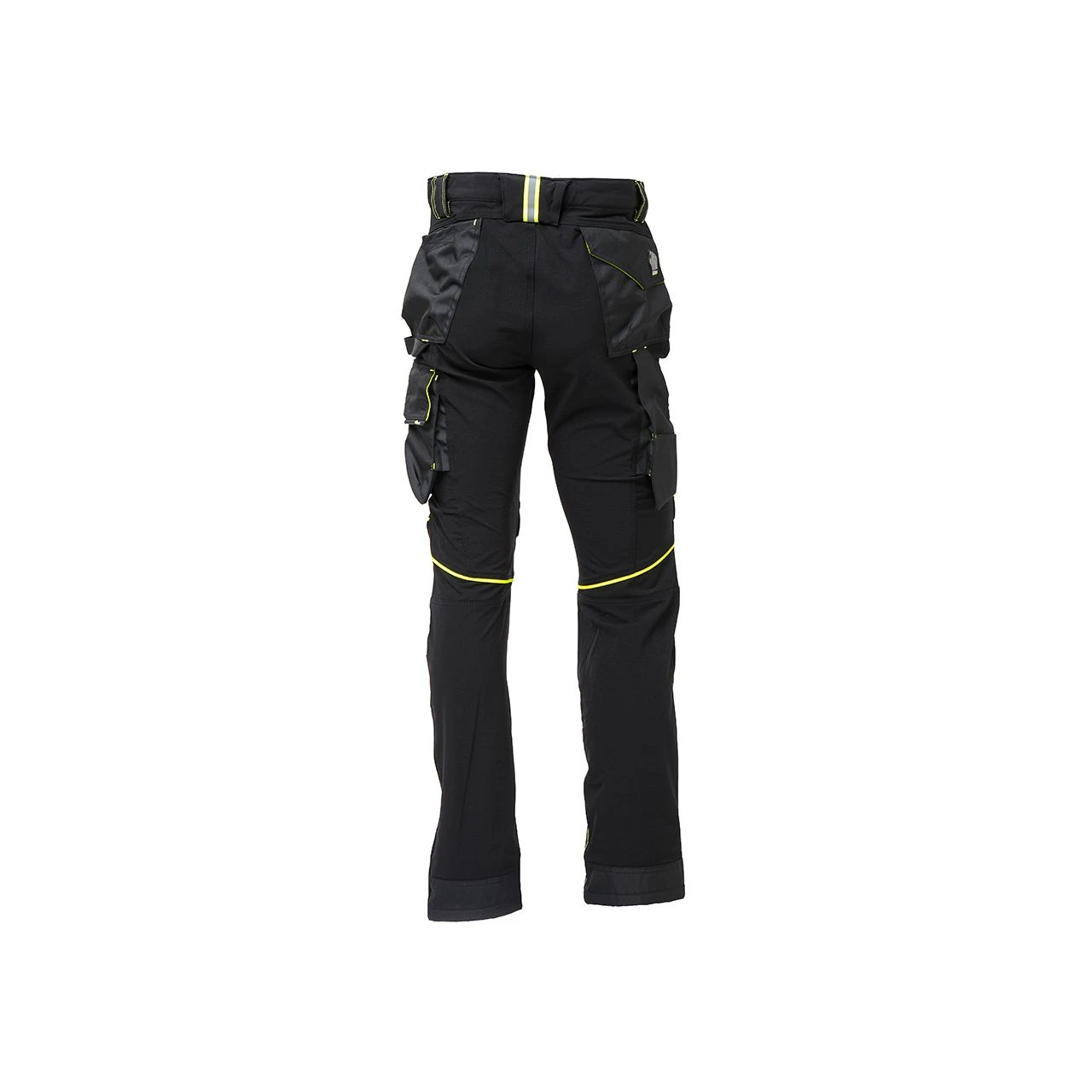 Pantalon ATOM black Carbon/jaune