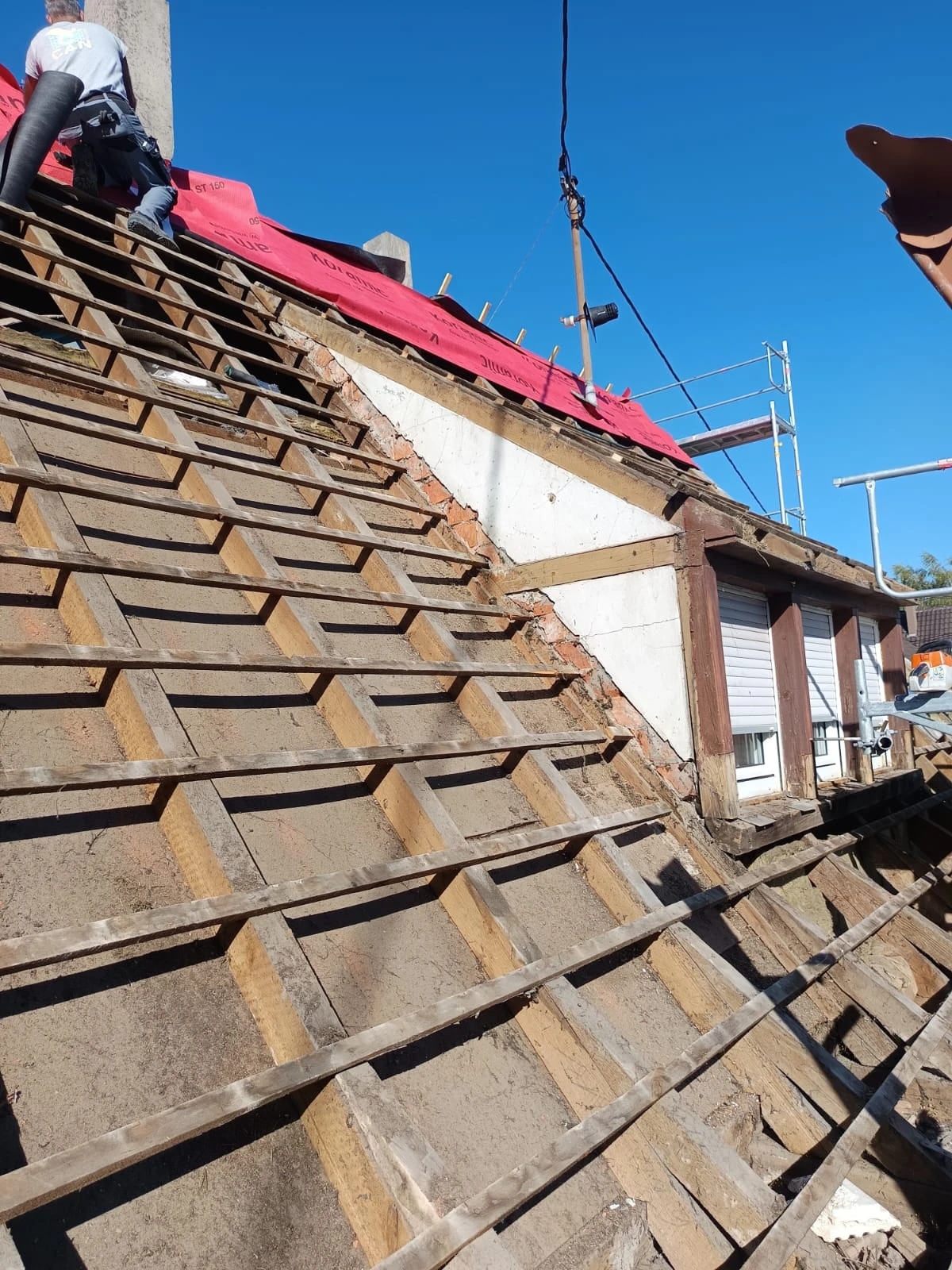 CHANTIER COUVERTURE SALMBACH, SOUFFLENHEIM, HATTEN, RIEDSELTZ