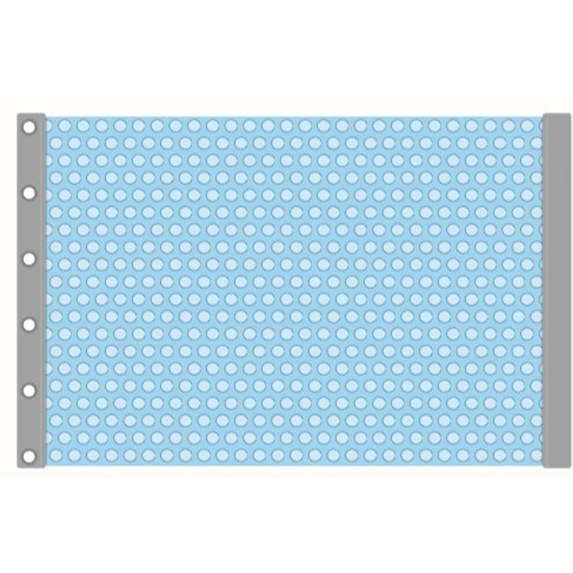 Couverture isothermique bordée 2 largeurs, 500 microns