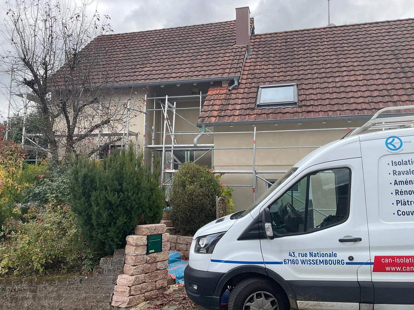 CHANTIER RAVALEMENT DE FACADE WISSEMBOURG, HUNSPACH, RIEDSELTZ, SEEBACH