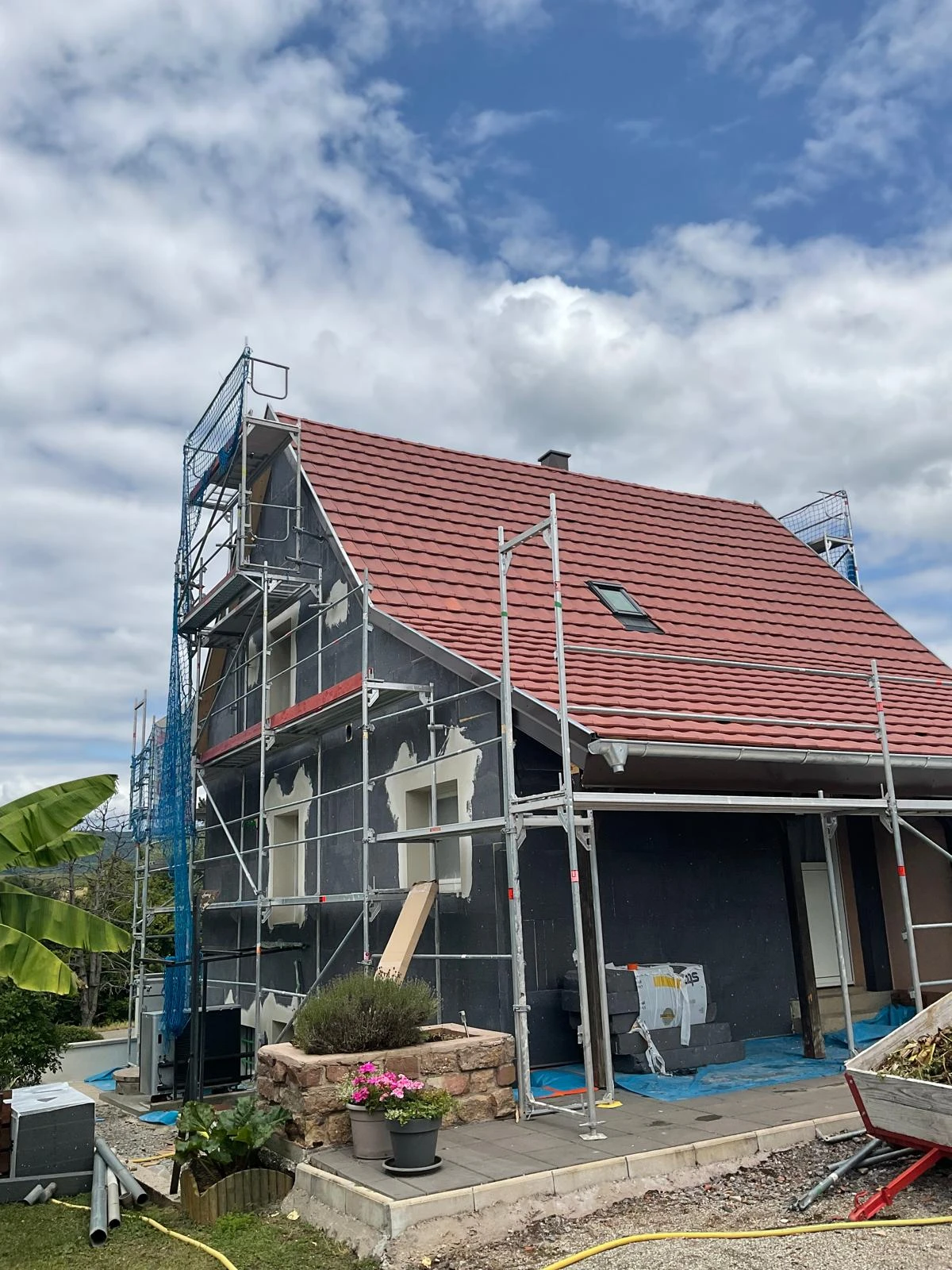 CHANTIER RAVALEMENT DE FACADE PREUSCHDORF, BETSCHDORF, HOFFEN, SOULTZ-SOUS-FORÊTS