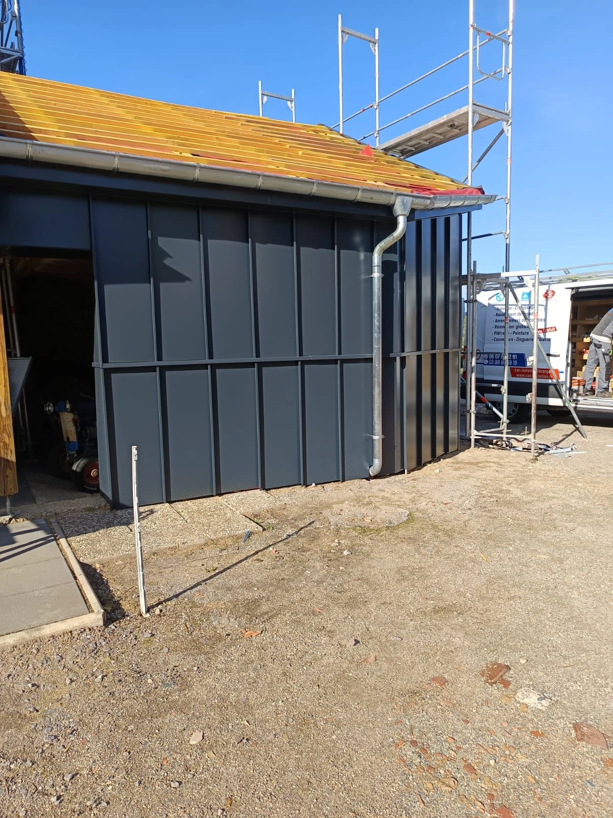 CHANTIER RAVALEMENT DE FACADE PREUSCHDORF, BETSCHDORF, HOFFEN, SOULTZ-SOUS-FORÊTS