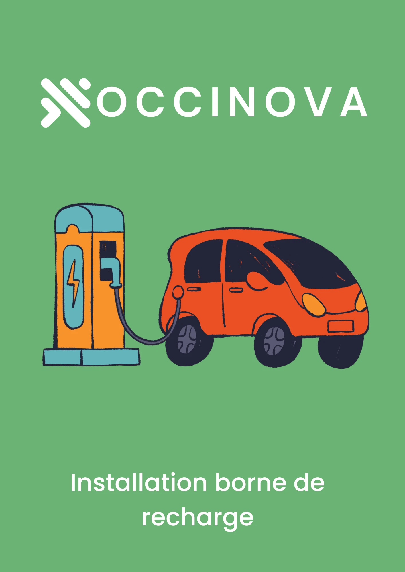 Installation de borne de recharge IRVE