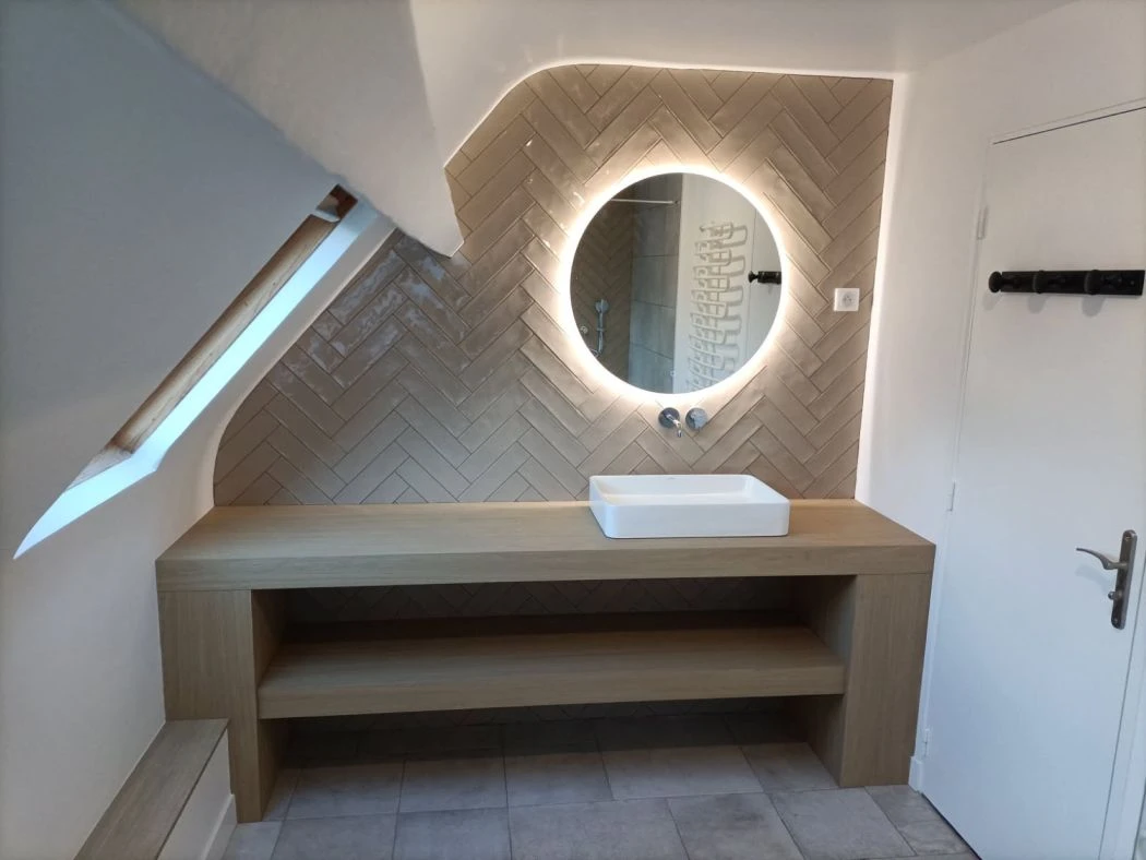 Rénovation complète d’une salle de bain à Saint-Jouin-de-Bruneval proche Le Havre