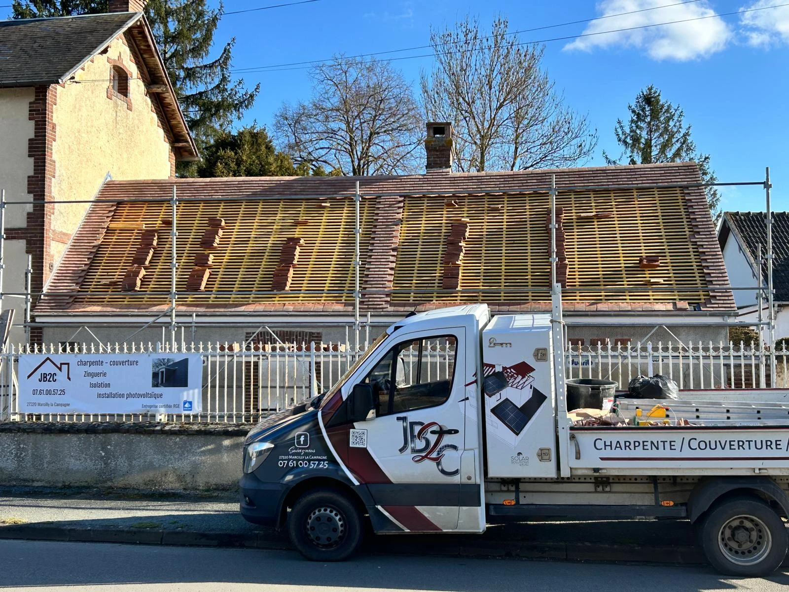 Travaux de couverture (neuf & rénovation)