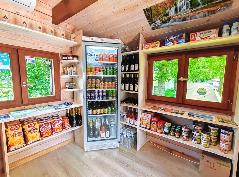 Camping avec épicerie