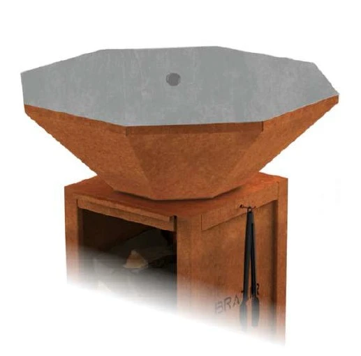 Tôle de protection pour Brasero-Plancha 640 mm : Octogonale
