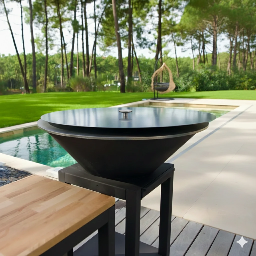 Tôle de protection pour Brasero-Plancha 640 mm : Ronde